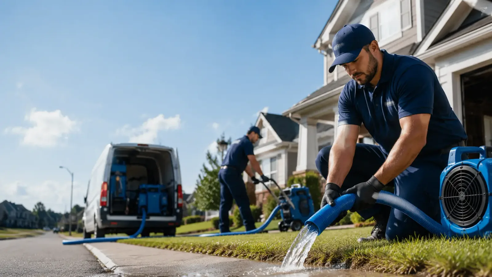 Flood Damage Restoration in Brentwood, MD